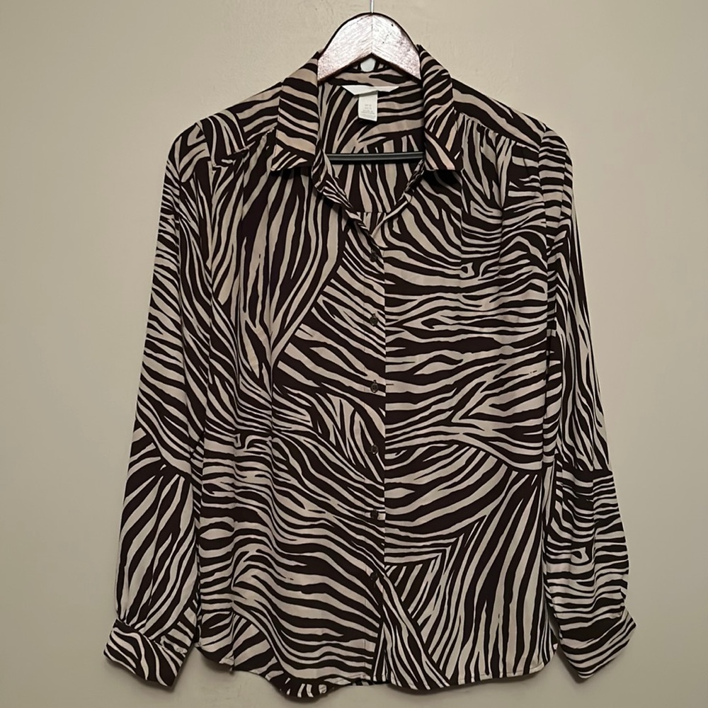 H&M ladies size 12 blouse